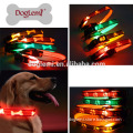 LED safety pet collar,Flashing Light Up Bling LED dog collars electronic dog collars